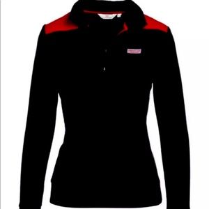 NWT Vineyard Vines Women’s Shep Shirt (Red/Black)
